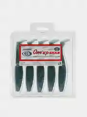 Тёмно-бирюзовый приманка силиконовая sawamura oneup shad 5