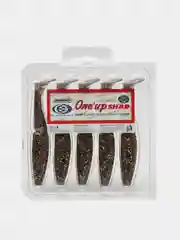 Шоколадный приманка силиконовая sawamura oneup shad 5