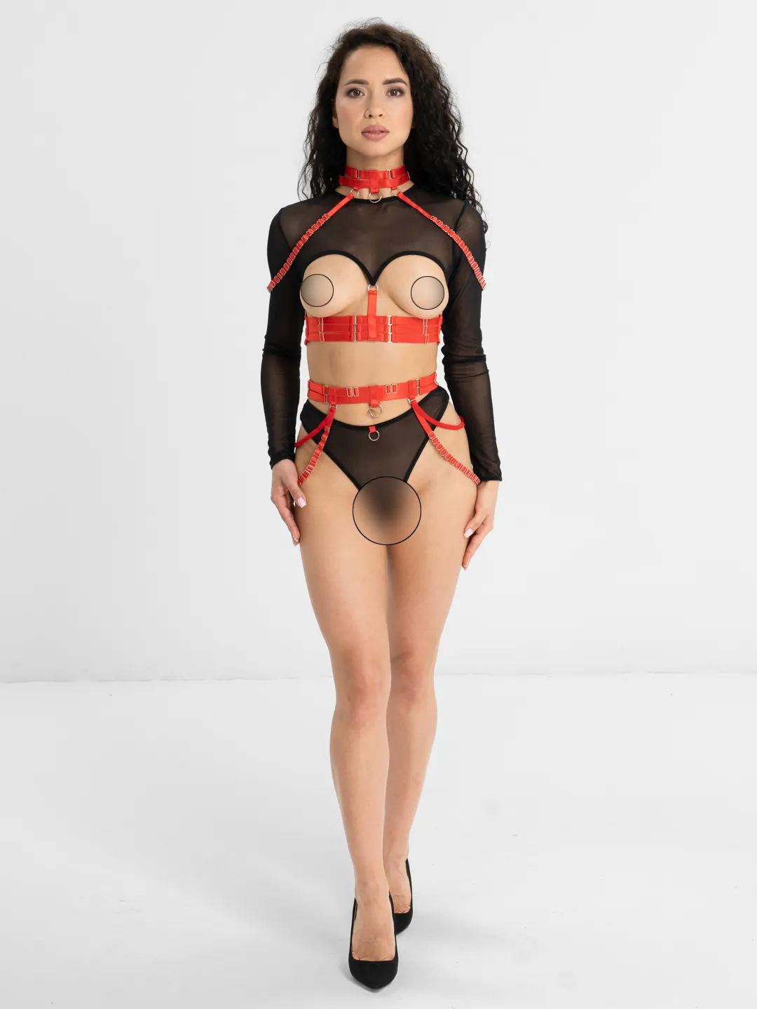 Комплект нижнего эротического белье, для БДСМ, белье женское для секса,  костюм женский купить по цене 894.24 ₽ в интернет-магазине KazanExpress