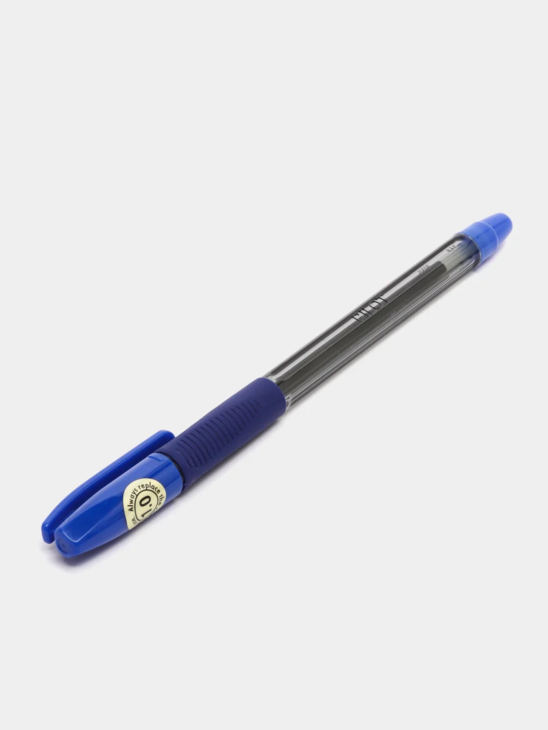 Ручка шариковая масляная с грипом Pilot Bps-gp, Синяя, узел 1 мм, линия  0,25 мм 141866