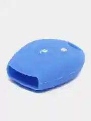 Синий силиконовый чехол на ключ Renault