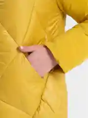 Желтый куртка женская зимняя