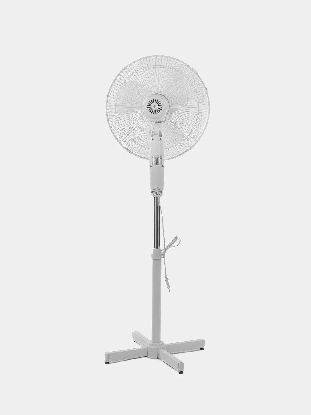 Белый вентилятор напольный Blackton Bt F1115