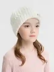 Белый шапка / шапка демисезонная