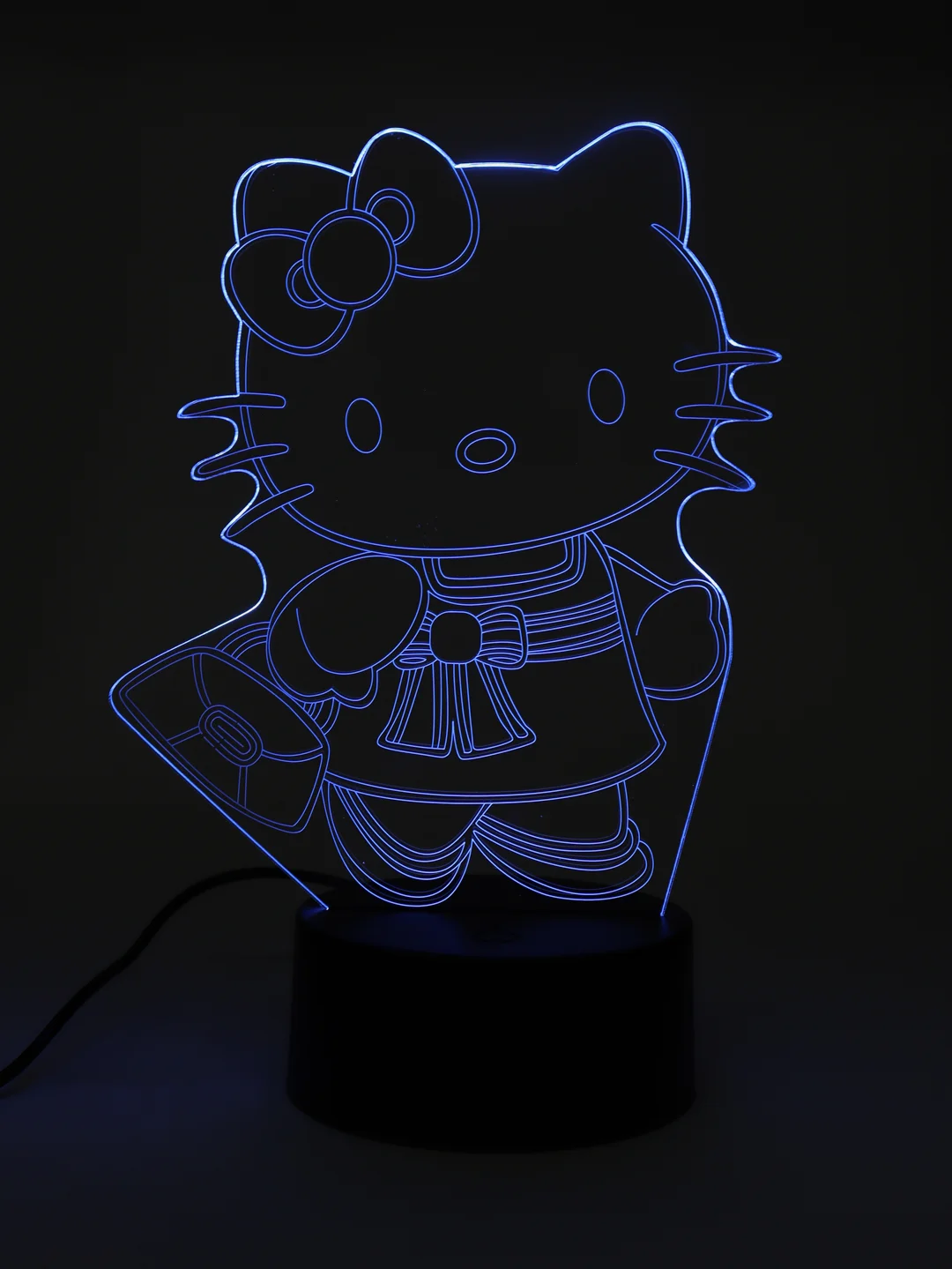 Ночник детский с 3D-эффектом Hello Kitty