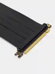 Черный удлинительный кабель для видеокарты PCI-E 3.0 X16, 180 градусов