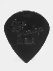 Черный медиатор гитарный Dunlop 47RXL Nylon JAZZ III small, 1.38 мм