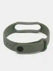 Хаки силиконовый ремешок для фитнес браслета Xiaomi Mi Band 5 / Mi Band 6