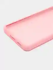 Розовый чехол для Samsung A13 4G, A23 4G, A33 5G, A53 с бархатом внутри