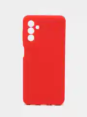Красный чехол для Samsung A05s, A05, A04s, M33, A02 с бархатом внутри, противоударный