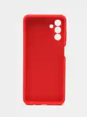 Красный чехол для Samsung A05s, A05, A04s, M33, A02 с бархатом внутри, противоударный