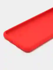 Красный чехол для Samsung A05s, A05, A04s, M33, A02 с бархатом внутри, противоударный