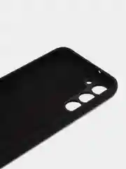 Черный чехол для Samsung S23FE, S23, S23 Plus, S23 Ultra с бархатом внутри