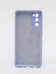 Лавандовый чехол для Samsung S20 FE с бархатом внутри