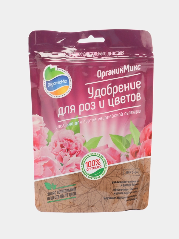 Органическое удобрение "Для роз и цветов", Органик микс, 200 г