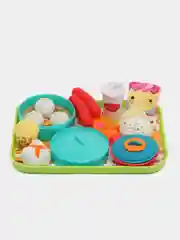 Игрушки фрукты и овощи на липучках/Набор продуктов/Овощи/Фрукты/Пицца/Посуда/Торт/Повар/