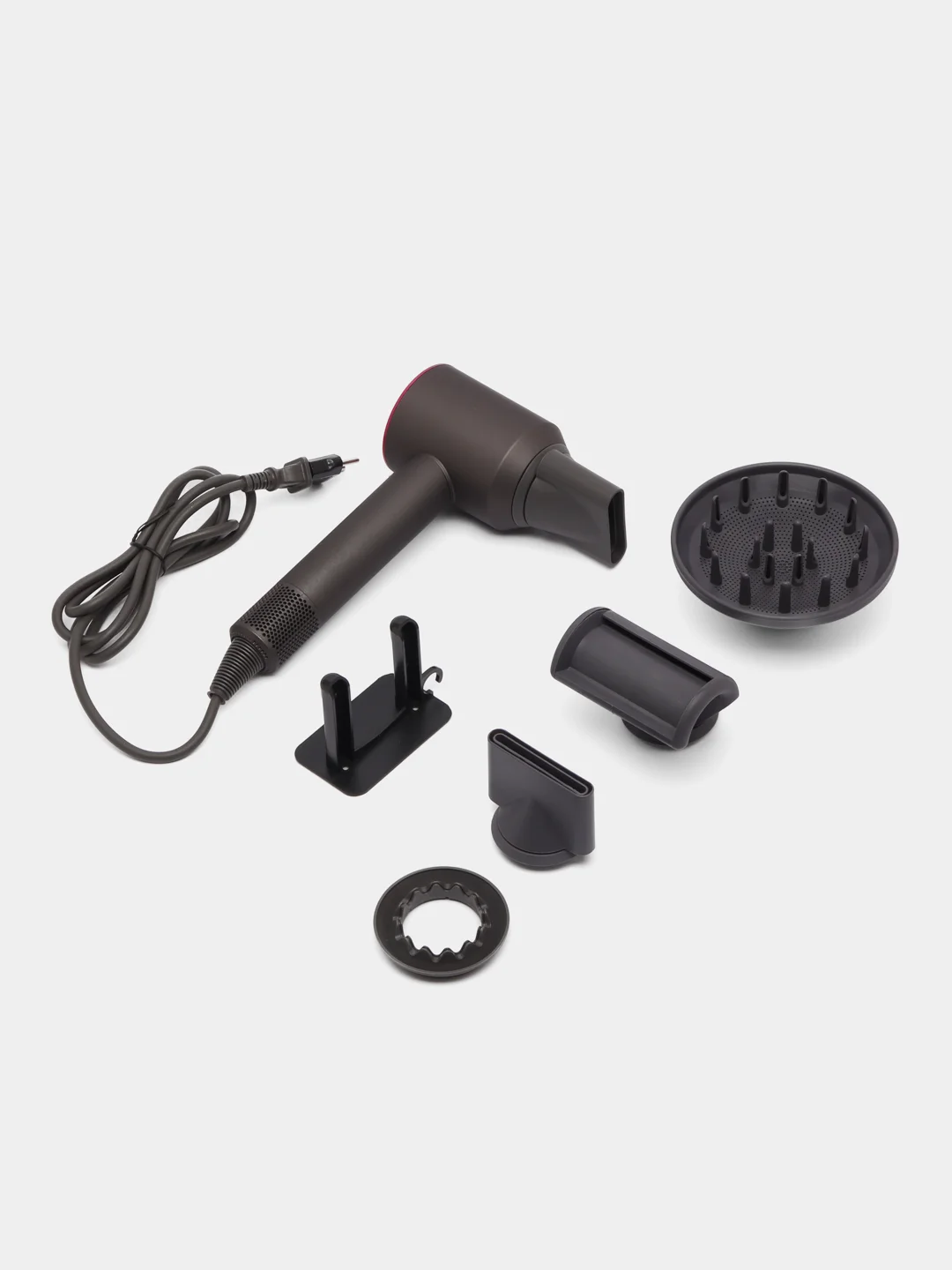 Красный фен для волос Super hair dryer