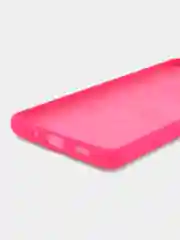 Фуксия чехол для Samsung S20 FE с бархатом внутри