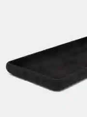 Черный чехол для Samsung S20 FE с бархатом внутри