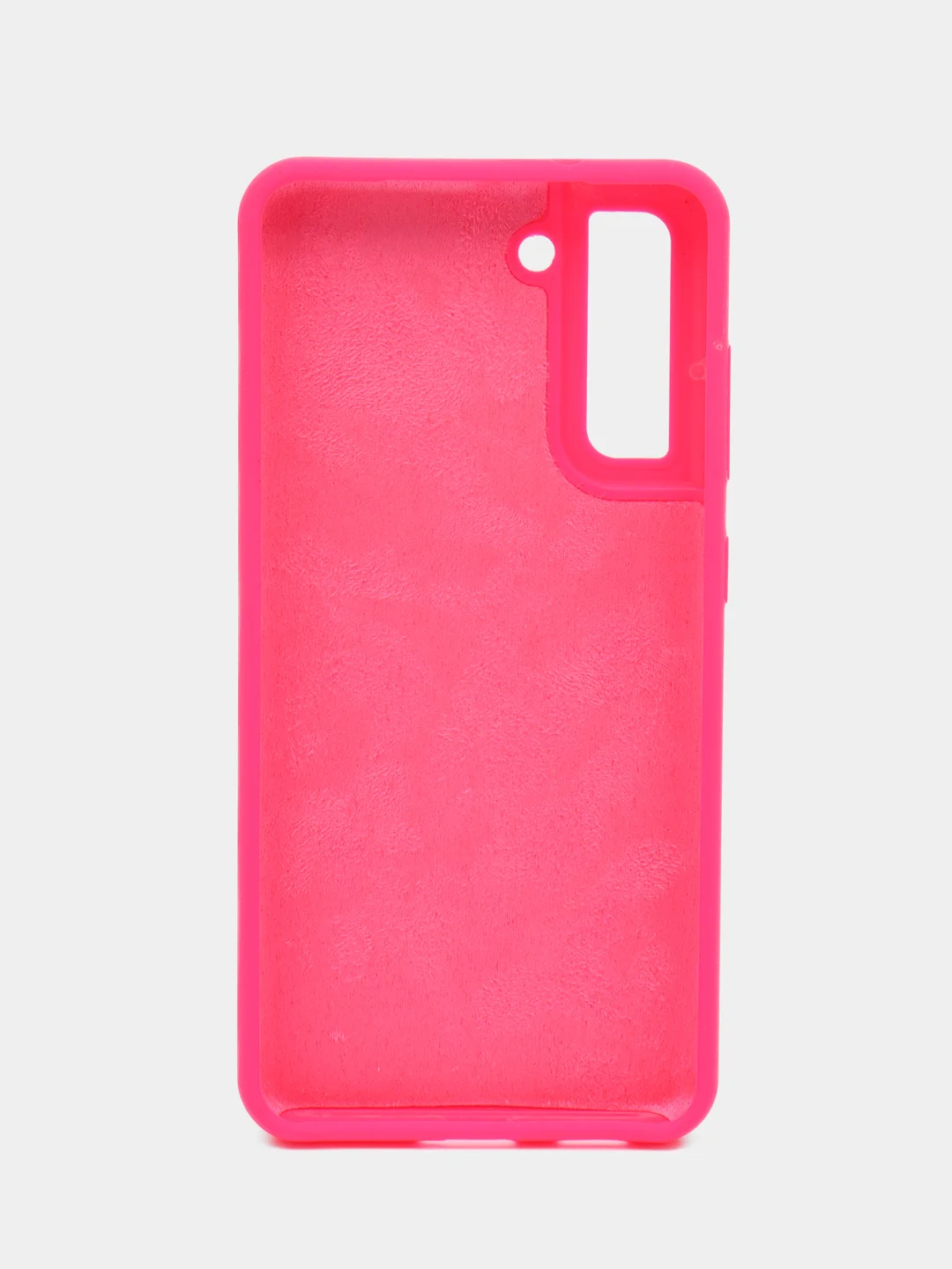 Фиолетовый чехол для Samsung S21, S21FE, S22, S22 Plus, S21 Ultra, S22 Ultra с бархатом внутри