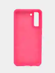 Фиолетовый чехол для Samsung S21, S21FE, S22, S22 Plus, S21 Ultra, S22 Ultra с бархатом внутри