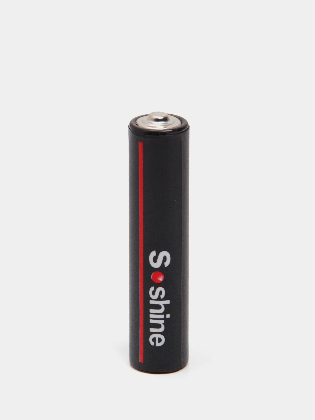 Черный батарейки аккумуляторные ААA Soshine 1,5V 600 mWh / 400 mAh со встроенным Type-C ЗУ