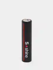 Черный батарейки аккумуляторные ААA Soshine 1,5V 600 mWh / 400 mAh со встроенным Type-C ЗУ