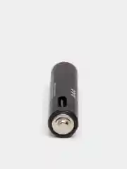 Черный батарейки аккумуляторные ААA Soshine 1,5V 600 mWh / 400 mAh со встроенным Type-C ЗУ