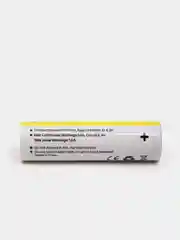 Желтый аккумулятор Soshine ICR 18650 3,7V 3400mAh 10A 12.58Wh