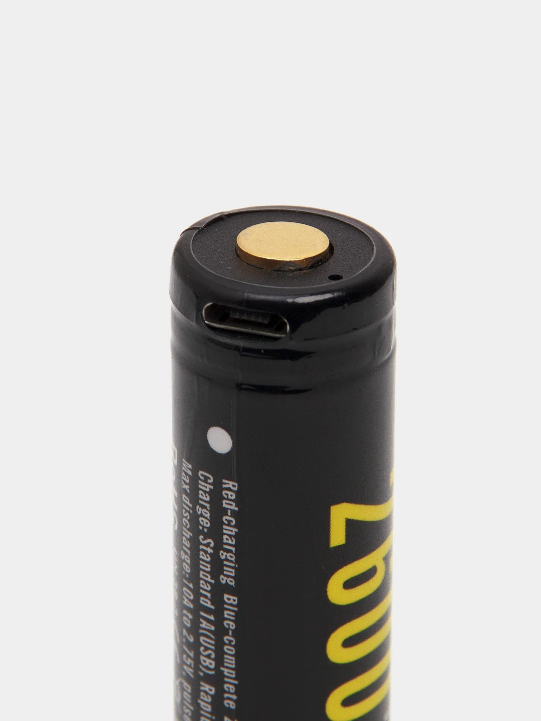 Аккумулятор 18650 со встроенной USB зарядкой Soshine Li-ion 3,7V 9,62 Wh 2600 mAh