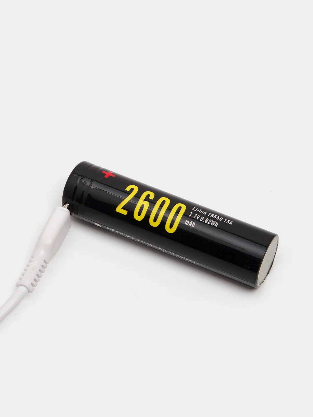 Аккумулятор 18650 со встроенной USB зарядкой Soshine Li-ion 3,7V 9,62 Wh 2600 mAh