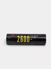 Аккумулятор 18650 со встроенной USB зарядкой Soshine Li-ion 3,7V 9,62 Wh 2600 mAh