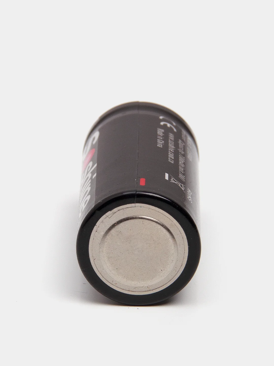 Черный аккумулятор Soshine 16340, RCR123 Li-ion 3,7 V 2,59 Wh, 700 mAh, 2 аккумулятора в боксе