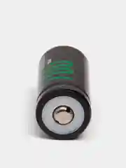 Черный аккумулятор Soshine 16340, RCR123 Li-ion 3,7 V 2,59 Wh, 700 mAh, 2 аккумулятора в боксе