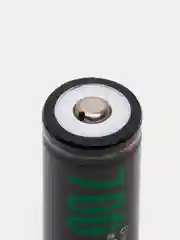 Черный аккумулятор Soshine 16340, RCR123 Li-ion 3,7 V 2,59 Wh, 700 mAh, 2 аккумулятора в боксе