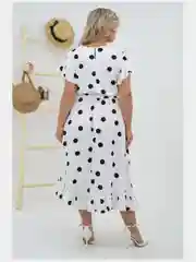 Белый платье женское, большие размеры