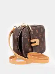 Коричневый сумка-клатч для телефона, женская, с орнаментом, коричневая