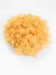 Желтый карнавальные аксессуары, парик кудрявый,афро  ,нос ,перчатки " Клоун"