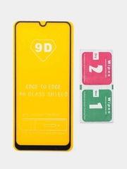 Гибкое защитное стекло для Samsung Galaxy A14 4G, с чёрной рамкой, глянцевое, матовое
