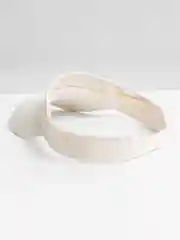 Кремовый кепка-козырек