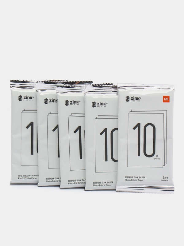 Фотобумага Xiaomi Mijia AR ZINK Portable Photo Printer Paper XMZPXZHT03, 50 листов