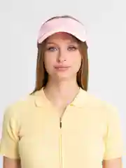 Розовый кепка-козырек