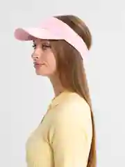 Розовый кепка-козырек