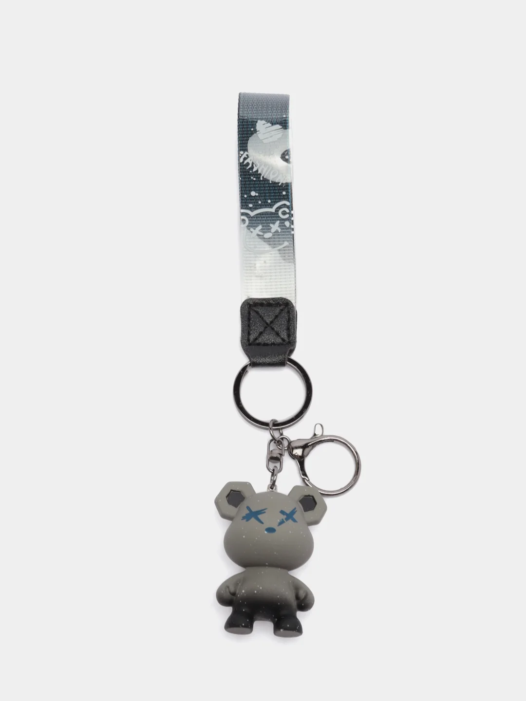 Серый ключевые брелки Bearbrick, уникальный стиль в трёх цветах