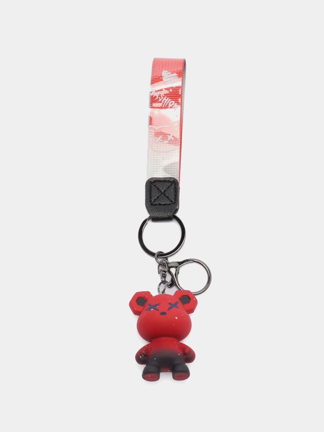 Красный ключевые брелки Bearbrick, уникальный стиль в трёх цветах