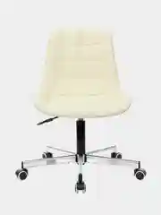 Кресло Brabix Deco MG-316, без подлокотников, экокожа, слоновая кость