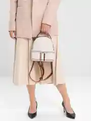 Коралловый меланж рюкзак женский стильный МК