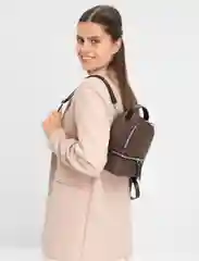 Коралловый меланж рюкзак женский стильный МК
