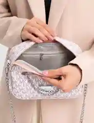 Белый сумочка через плечо МК
