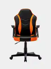 Кресло компьютерное Brabix Shark GM-203, экокожа, черно-оранжевое